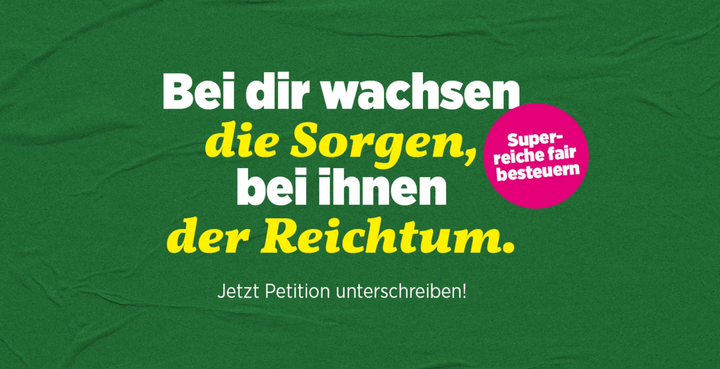 Superreiche fair besteuern